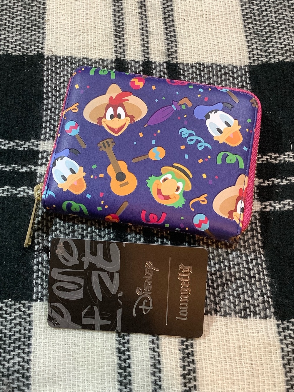 Loungefly Disney Three Caballeros Zip Around Wallet